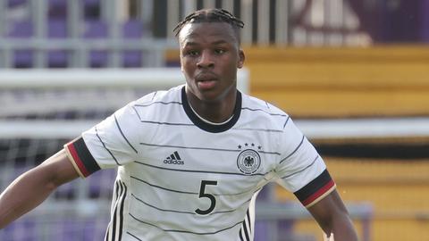 Armel Bella-Kotchap im U21-DFB-Dress der Saison 21/22 (Jürgen Fromme /firo Sportphoto)